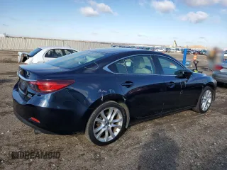 2016 Mazda Mazda6 i Touring with VIN JM1GJ1V50G1433764, listed as a Copart auction lot 78545154 with 95,437 mi miles and Salvage Title. Bid and sale history available at carsss.com. Image 3.