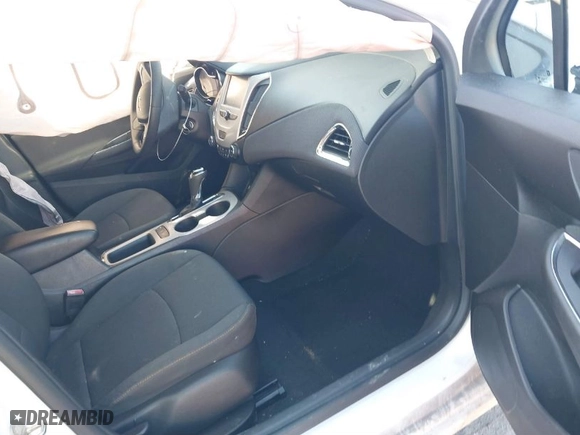 2017 Chevrolet Cruze LS with VIN 1G1BC5SM6H7221790, listed as a IAAI auction lot 41625345 with NaN miles. Bid and sale history available at carsss.com. Image 5.