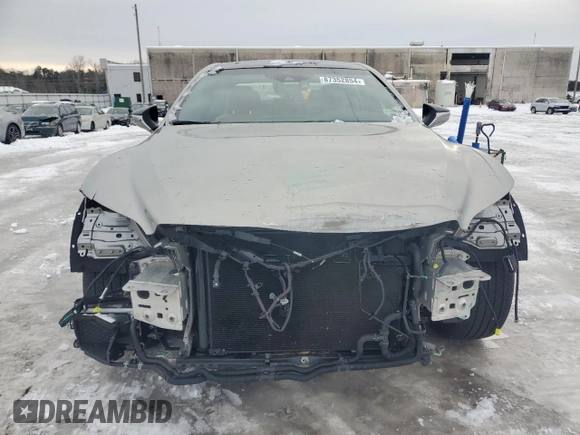 2023 Lexus LS with VIN JTHD51GF4P5011341, listed as a Copart auction lot 87352854 with 16,851 mi miles and Salvage Title. Bid and sale history available at carsss.com. Image 5.
