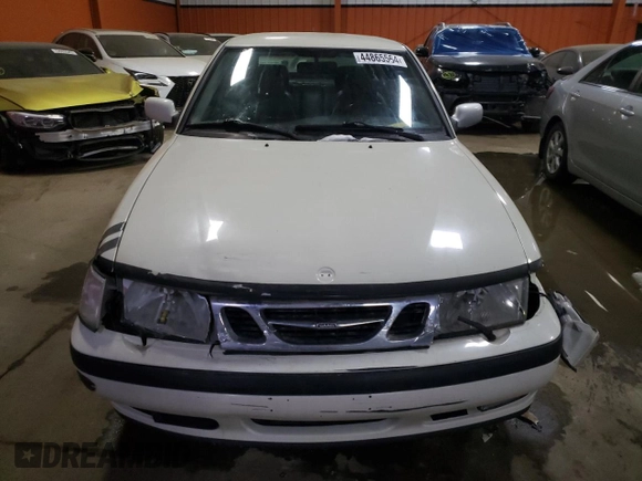 2002 Saab 9-3 with VIN YS3DD58H622022226, listed as a Copart auction lot 44865564 with 184,296 mi miles and Salvage Title. Bid and sale history available at carsss.com. Image 5.