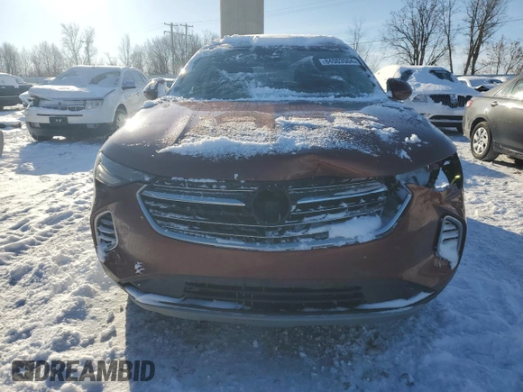 2021 Buick Envision Preferred with VIN LRBFZMR49MD166401, listed as a Copart auction lot 84503504 with 61,910 mi miles and Non Repairable. Bid and sale history available at carsss.com. Image 5.