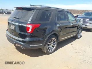 2018 Ford Explorer Limited z VIN 1FM5K7F84JGA70191, wystawiony jako IAAI lot #42665507 z przebiegiem 121 586 mil mil oraz . Historia ofert i sprzedaży dostępna na DreamBid. Obrazek 4.