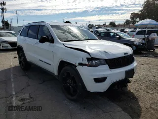 2019 Jeep Grand Cherokee Upland with VIN 1C4RJFAG7KC537517, listed as a Copart auction lot 45777175 with 131,344 mi miles and Salvage Title. Bid and sale history available at DreamBid. Image 4.