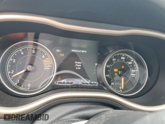 2016 Jeep Cherokee Limited with VIN 1C4PJMDB3GW236812, listed as a Copart auction lot 53236875 with 77,533 mi miles and Salvage Title. Bid and sale history available at carsss.com. Image 9.