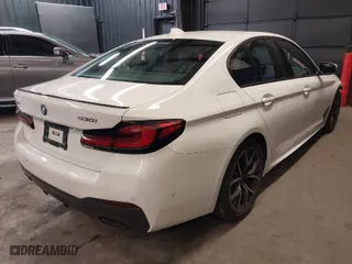 2023 BMW 5 Series 530i xDrive with VIN WBA13BJ07PWY05259, listed as a IAAI auction lot 41510228 with 9,746 mi miles. Bid and sale history available at carsss.com. Image 4.