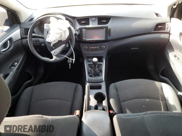 2019 Nissan Sentra SV with VIN 3N1AB7AP6KY443879, listed as a Copart auction lot 53153215 with 76,172 mi miles and Salvage Title. Bid and sale history available at carsss.com. Image 8.