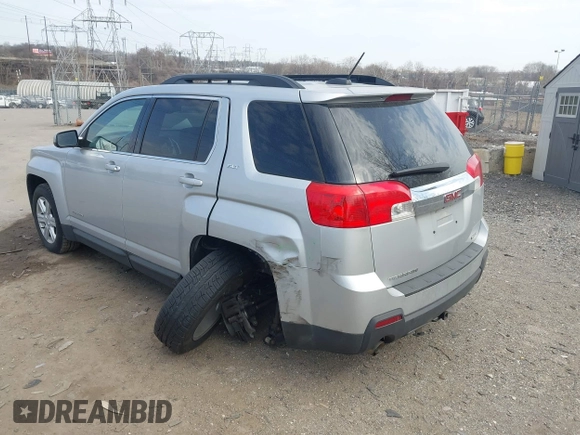 2015 GMC Terrain SLT with VIN 2GKFLXE39F6317888, listed as a IAAI auction lot 41723714 with 91,583 mi miles and . Bid and sale history available at carsss.com. Image 6.