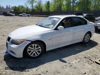 2006 BMW 3 Series 325i z VIN WBAVB13546PT11277, wystawiony jako Copart lot #54954805 z przebiegiem Nie podano mil oraz Szkoda całkowita • Salvage title. Historia ofert i sprzedaży dostępna na DreamBid. Obrazek 1.