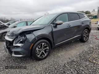 2024 Kia Sportage EX with VIN 5XYK33DF6RG143977, listed as a Copart auction lot 42854155 with 26,071 mi miles and Salvage Title. Bid and sale history available at carsss.com. Image 1.