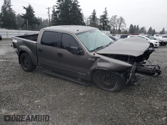 2006 Ford F-150 XL with VIN 1FTPW14V26FB32515, listed as a Copart auction lot 87330884 with 277,053 mi miles and Salvage Title. Bid and sale history available at carsss.com. Image 4.