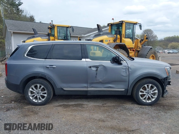 2022 Kia Telluride LX with VIN 5XYP24HC9NG219104, listed as a IAAI auction lot 42026163 with 82,002 mi miles and . Bid and sale history available at DreamBid. Image 14.