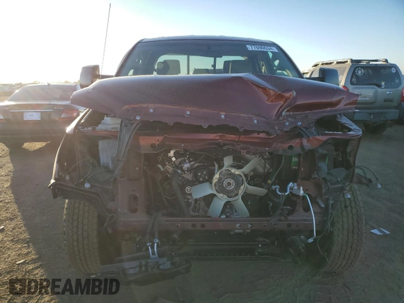 2009 Toyota Tundra 4WD Truck with VIN 5TFBW54189X087674, listed as a Copart auction lot 77690634 with 21,208 mi miles and Salvage Title. Bid and sale history available at carsss.com. Image 5.