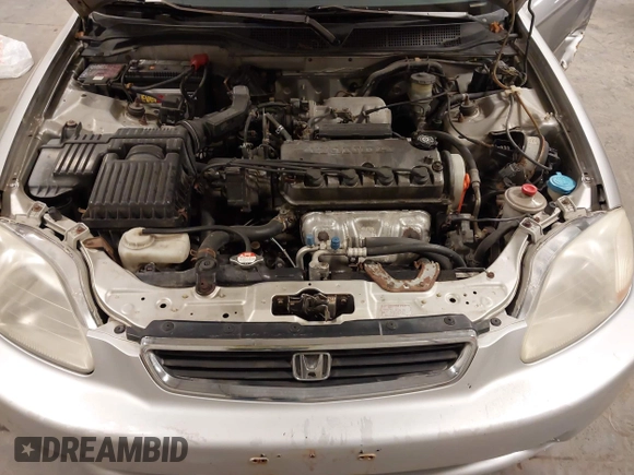 1996 Honda Civic EX with VIN 1HGEJ864XTL053613, listed as a IAAI auction lot 41717526 with 247,022 mi miles. Bid and sale history available at carsss.com. Image 10.