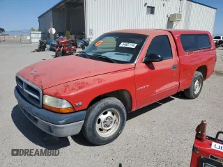 1999 Dodge Dakota SLT with VIN 1B7FL26X0XS114581, listed as a Copart auction lot 54607174 with 0 mi miles and Clean Title. Bid and sale history available at carsss.com. Image 1.