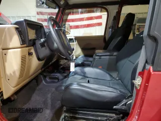 1999 Jeep Wrangler SE with VIN 1J4FY29P4XP476343, listed as a Copart auction lot 88799545 with 99,782 mi miles and Salvage Title. Bid and sale history available at carsss.com. Image 7.