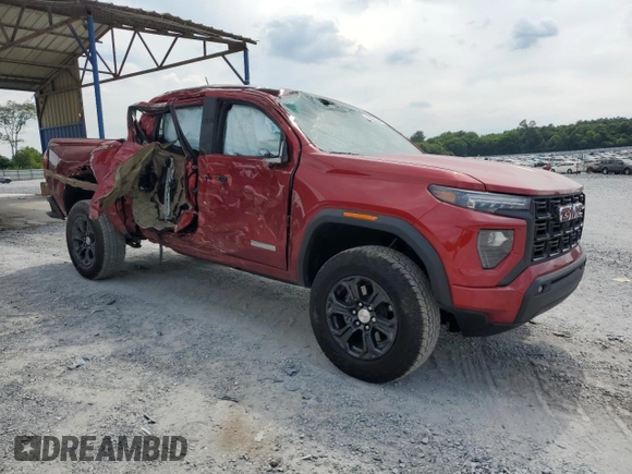 2024 GMC Canyon 2WD Elevation with VIN 1GTP5BEK0R1114660, listed as a Copart auction lot 58601294 with 2,096 mi miles and Salvage Title. Bid and sale history available at carsss.com. Image 4.