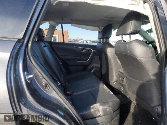 2023 Toyota RAV4 Hybrid XLE Premium with VIN JTMB6RFV8PD082318, listed as a Copart auction lot 45563635 with 36,433 mi miles and Salvage Title. Bid and sale history available at carsss.com. Image 10.