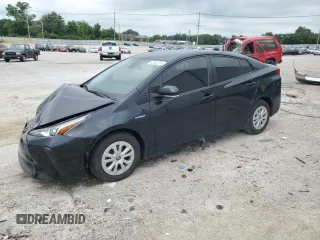 2022 Toyota Prius L Eco with VIN JTDKAMFU0N3184997, listed as a Copart auction lot 62833775 with 41,462 mi miles and Salvage title. Bid and sale history available at DreamBid. Image 1.