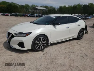 2021 Nissan Maxima SV z VIN 1N4AA6CV2MC515622, wystawiony jako Copart lot #52722315 z przebiegiem 27 807 mil mil oraz Szkoda całkowita • Salvage title. Historia ofert i sprzedaży dostępna na DreamBid. Obrazek 1.