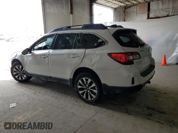 2016 Subaru Outback Limited with VIN 4S4BSENC5G3221195, listed as a Copart auction lot 53760715 with 163,804 mi miles and Salvage title. Bid and sale history available at DreamBid. Image 2.