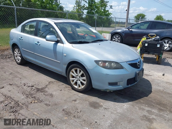 2007 Mazda 3 i Sport with VIN JM1BK32F271707045, listed as a IAAI auction lot 42166852 with 101,693 mi miles. Bid and sale history available at carsss.com. Image 1.