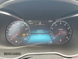 2021 Mercedes-Benz C 300 with VIN W1KWF8DB1MR623993, listed as a Copart auction lot 56164565 with 43,011 mi miles and Salvage title. Bid and sale history available at DreamBid. Image 9.