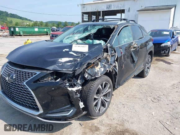 2020 Lexus RX 450h с VIN 2T2HGMDA6LC055972, выставлен на аукционе IAAI как лот 42482667 с пробегом 87 987 миль миль и . История ставок и продаж доступна на DreamBid. Изображение 6.