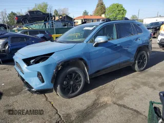 2024 Toyota RAV4 Hybrid SE with VIN JTM16RFV6RD122507, listed as a Copart auction lot 56713775 with 27,662 mi miles and Salvage title. Bid and sale history available at DreamBid. Image 1.