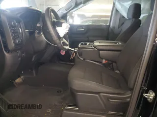 2021 Chevrolet Silverado 1500 Custom with VIN 1GCPYBEK3MZ120101, listed as a Copart auction lot 84403284 with 52,693 mi miles and Salvage Title. Bid and sale history available at DreamBid. Image 7.