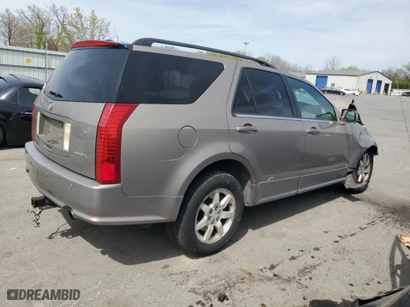 2006 Cadillac SRX with VIN 1GYEE637560216299, listed as a Copart auction lot 53553565 with 0 mi miles and Salvage Title. Bid and sale history available at carsss.com. Image 3.
