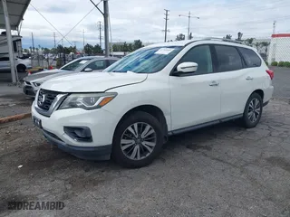 2017 Nissan Pathfinder S with VIN 5N1DR2MN2HC621500, listed as a IAAI auction lot 41764595 with 126,006 mi miles. Bid and sale history available at carsss.com. Image 18.