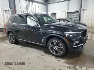 2019 BMW X5 xDrive40i with VIN 5UXCR6C57KLL51601, listed as a Copart auction lot 41971365 with 50,155 mi miles and Salvage Title. Bid and sale history available at carsss.com. Image 4.