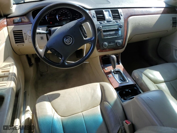 2007 Cadillac DTS Luxury I with VIN 1G6KD57Y47U204196, listed as a Copart auction lot 50934185 with 145,771 mi miles and Salvage Title. Bid and sale history available at carsss.com. Image 8.