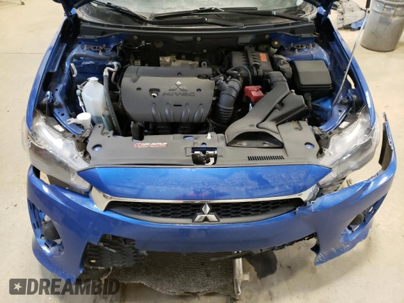 2017 Mitsubishi Lancer ES with VIN JA32U2FU9HU602708, listed as a Copart auction lot 42371412 with 79,553 mi miles and Salvage Title. Bid and sale history available at DreamBid. Image 7.