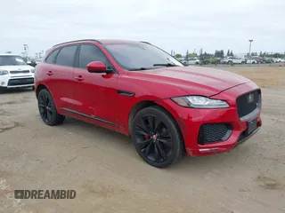 2017 Jaguar F-Pace S with VIN SADCM2BV8HA099750, listed as a IAAI auction lot 42035692 with 63,301 mi miles and . Bid and sale history available at DreamBid. Image 1.