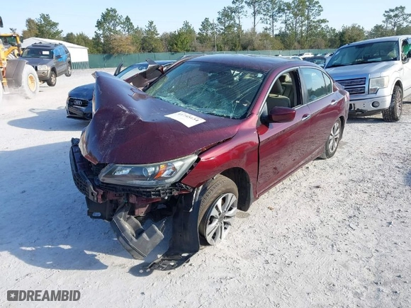 2015 Honda Accord Sedan LX with VIN 1HGCR2F35FA016134, listed as a IAAI auction lot 41745134 with 198,969 mi miles. Bid and sale history available at carsss.com. Image 2.