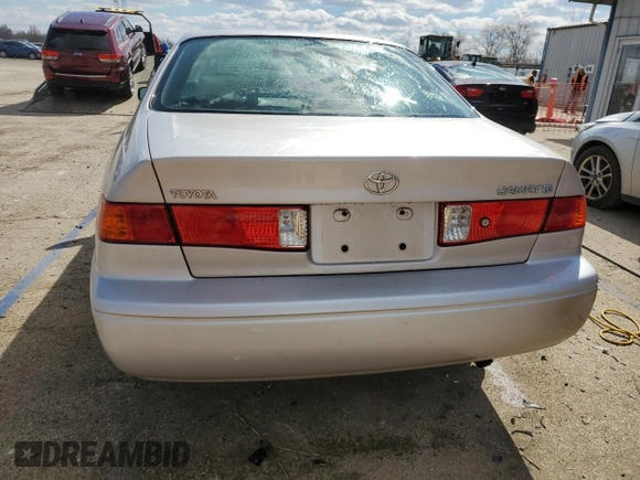 2001 Toyota Camry CE with VIN 4T1BG22K31U028525, listed as a Copart auction lot 50034775 with 103,444 mi miles and Salvage Title. Bid and sale history available at carsss.com. Image 6.