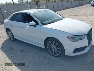 2015 Audi A3 Prestige z VIN WAUKFGFF1F1095602, wystawiony jako IAAI lot #42112237 z przebiegiem 88 469 mil mil oraz . Historia ofert i sprzedaży dostępna na DreamBid. Obrazek 1.