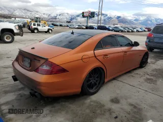 2006 Mercedes-Benz CLS-Class AMG with VIN WDDDJ76X36A056244, listed as a Copart auction lot 87377804 with 0 mi miles and Salvage Title. Bid and sale history available at carsss.com. Image 3.