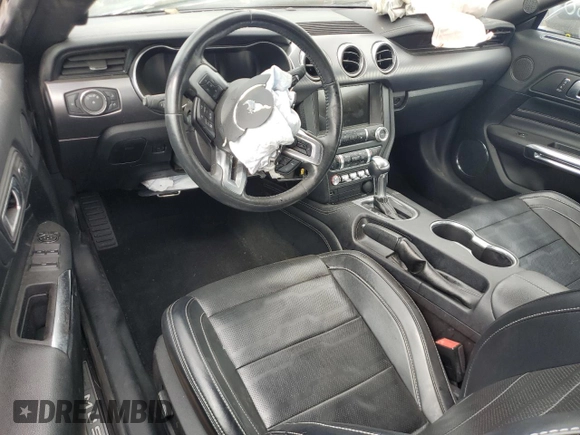 2019 Ford Mustang EcoBoost with VIN 1FATP8UH7K5176885, listed as a Copart auction lot 56626555 with 68,243 mi miles and Salvage title. Bid and sale history available at DreamBid. Image 8.