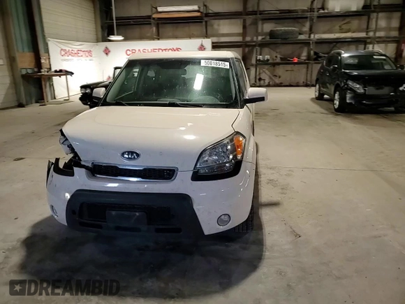 2010 Kia Soul + with VIN KNDJT2A23A7073850, listed as a Copart auction lot 50018515 with 108,747 mi miles and Salvage Title. Bid and sale history available at DreamBid. Image 11.