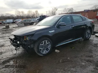 2020 Kia Optima Hybrid EX with VIN KNAGU4LE2L5040747, listed as a Copart auction lot 49505515 with 66,315 mi miles and Salvage Title. Bid and sale history available at carsss.com. Image 1.