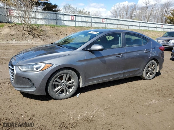 2018 Hyundai Elantra Value Edition with VIN 5NPD84LF2JH305201, listed as a Copart auction lot 53909375 with 169,334 mi miles and Clean Title. Bid and sale history available at carsss.com. Image 1.