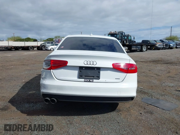 2014 Audi A4 Premium Plus with VIN WAUFFAFL5EN003791, listed as a IAAI auction lot 41481960 with 95,208 mi miles. Bid and sale history available at carsss.com. Image 17.