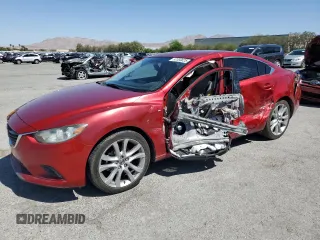 2016 Mazda 6 i Touring with VIN JM1GJ1V58G1439635, listed as a Copart auction lot 57393825 with 29,065 mi miles and Salvage title. Bid and sale history available at DreamBid. Image 1.