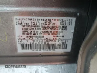 2024 Nissan Sentra SR with VIN 3N1AB8DV3RY286936, listed as a Copart auction lot 57411065 with 13,438 mi miles and Salvage title. Bid and sale history available at DreamBid. Image 13.