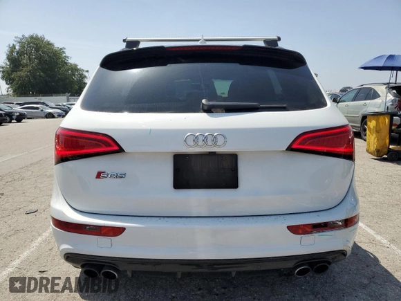 2017 Audi SQ5 Premium Plus with VIN WA1CCAFP0HA082262, listed as a Copart auction lot 49811423 with 94,216 mi miles. Bid and sale history available at carsss.com. Image 6.