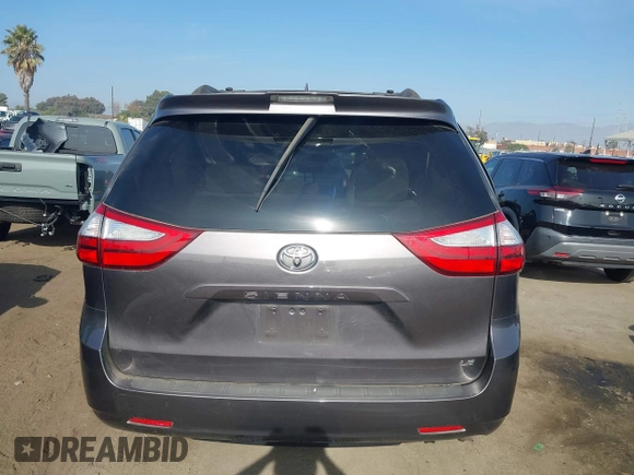 2019 Toyota Sienna LE Auto Access Seat with VIN 5TDKZ3DC4KS987948, listed as a IAAI auction lot 41225296 with 104,189 mi miles and . Bid and sale history available at DreamBid. Image 16.