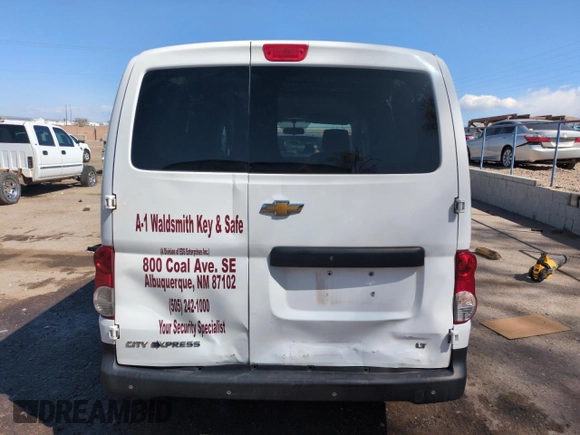 2015 Chevrolet City Express Cargo LS with VIN 3N63M0YN0FK691983, listed as a Copart auction lot 51804305 with 134,175 mi miles and Salvage Title. Bid and sale history available at DreamBid. Image 6.