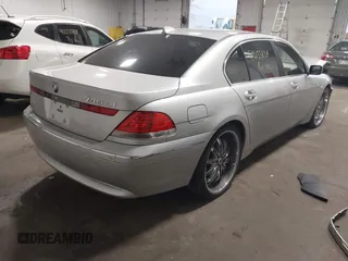 2004 BMW 7 Series 745Li with VIN WBAGN63594DS55672, listed as a IAAI auction lot 42133834 with 119,912 mi miles and . Bid and sale history available at carsss.com. Image 4.